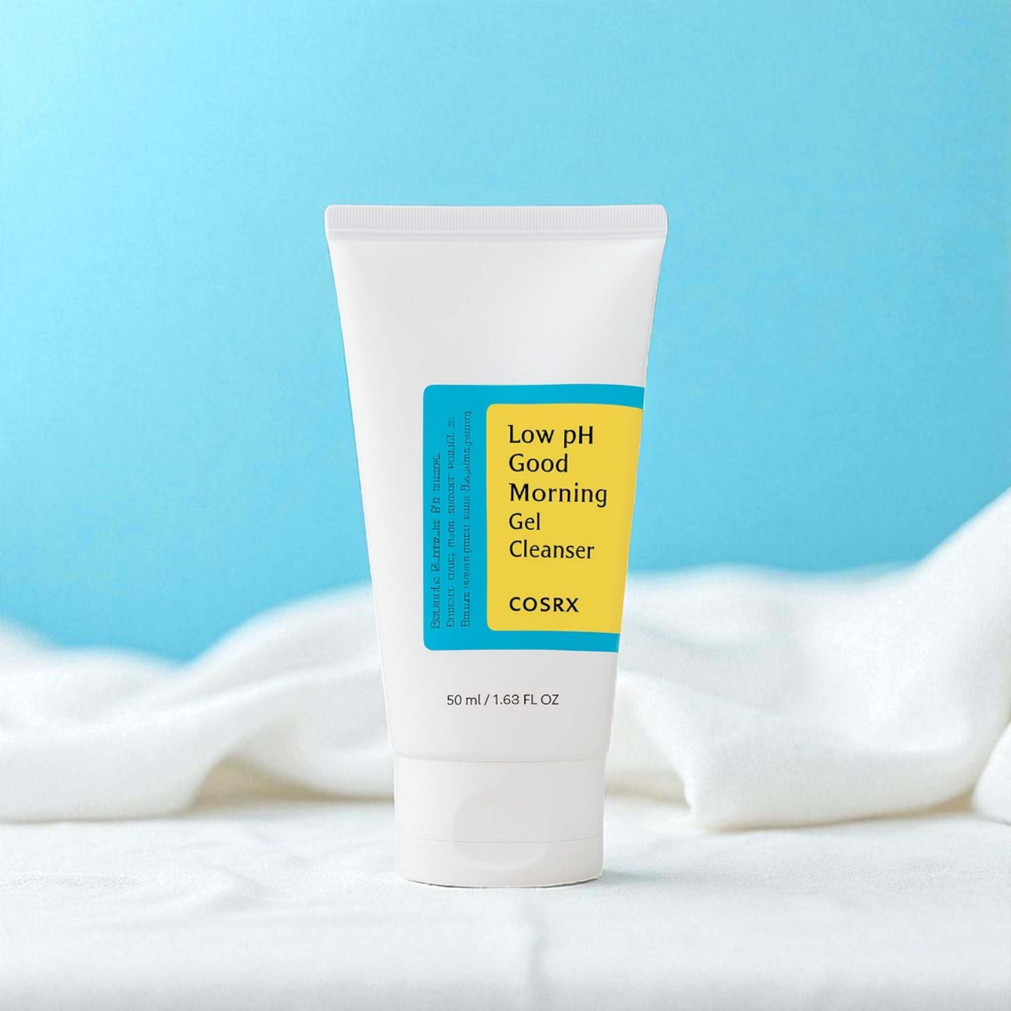 Cosrx-Low-pH-Good-Morning-Gel-Cleanser-50ml.jpg COSRX Low Ph Good Morning Gel Cleanser 50ml - Image 1
